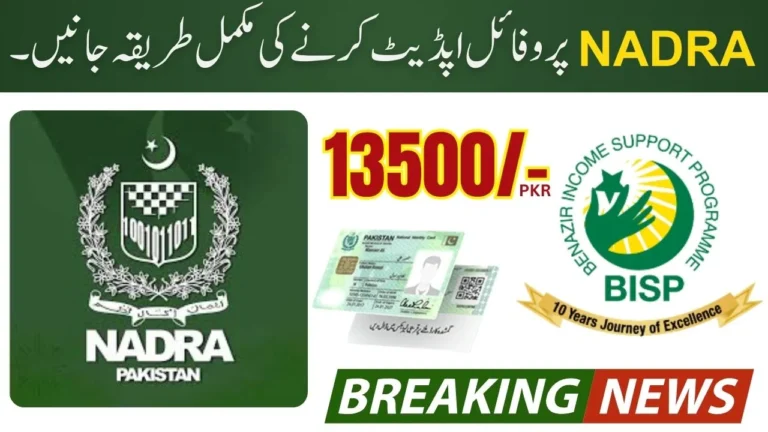 8171 BISP NADRA Profile April 2025 Latest Update Full Guide