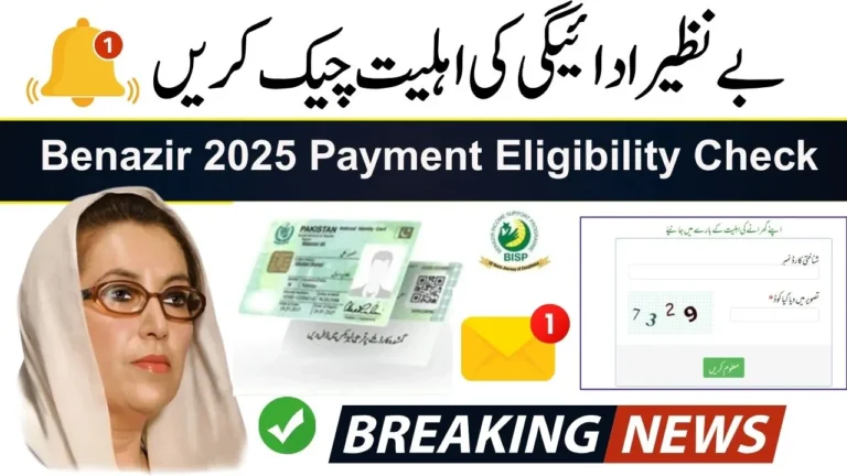 Benazir April 2025 Payment Eligibility Check – Are You Eligible