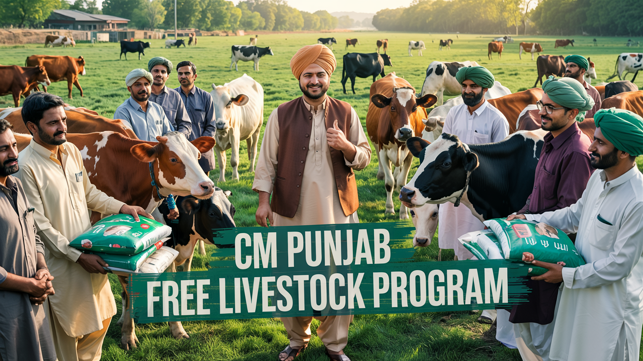 CM Punjab Announces Free Livestock Program Apply Now