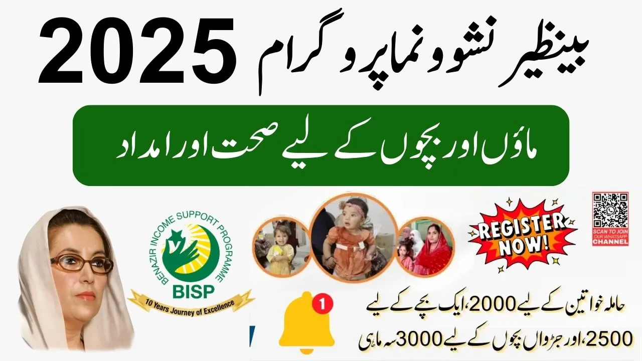 Benazir Nashonuma Program To Provide Health And Aid For Mothers And Children 2025